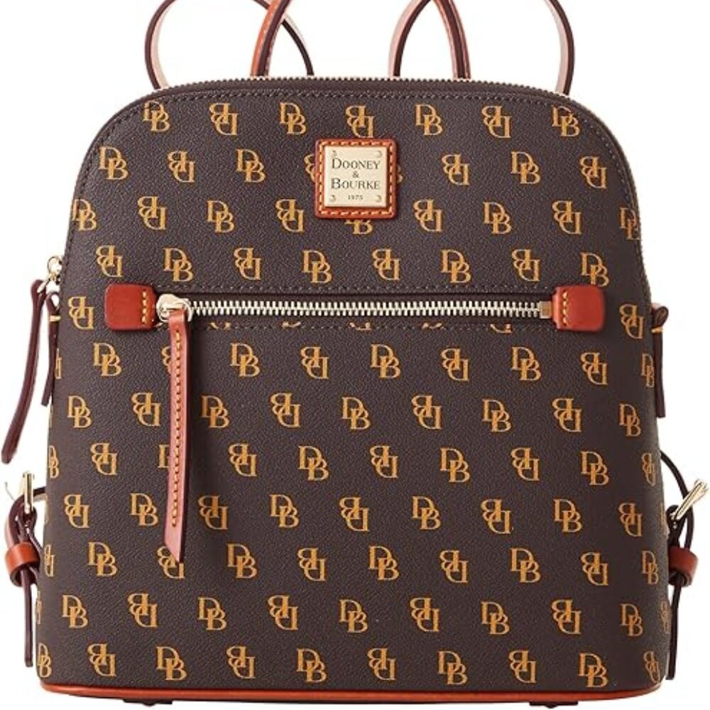 Dooney and Bourke Gretta Backpack Medium, Brown Tmoro